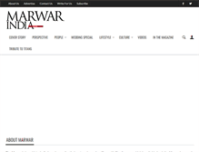 Tablet Screenshot of marwar.com